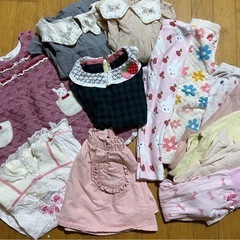100 女の子　秋冬40点まとめての画像