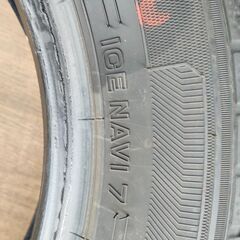 これから需要増！ ☆スタッドレスタイヤ☆アイスナビ7：≪GOODYEAR 2023年11月下旬製≫　『155/65R14 75Q』の画像