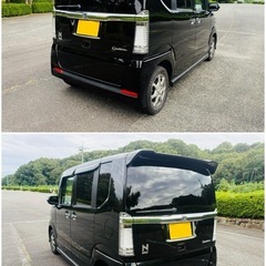ホンダ　N-BOX カスタム　G・ターボ　A パッケージ　 平成26年　車検2年付き　 両側パワースライドドア　クルーズコントロール　パドルシフト　CTBA  現状引き渡しの画像