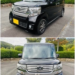 ホンダ　N-BOX カスタム　G・ターボ　A パッケージ　 平成26年　車検2年付き　 両側パワースライドドア　クルーズコントロール　パドルシフト　CTBA  現状引き渡しの画像