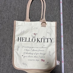 ハローキティ　トートバックの画像