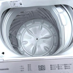 美品/2点セット/2022年製/アクア冷蔵庫201L/パナソニック洗濯機6Kg/の画像