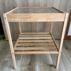 IKEA NESNA ネスナ　サイドテーブル　美品の画像