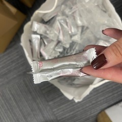 スポンジ歯磨きの画像