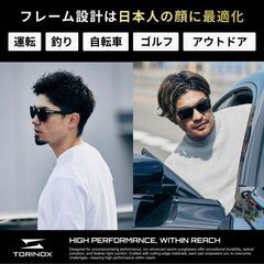 【新品】サングラス メンズ 運転用 偏光サングラス 超軽量 UV400 釣り スポーツの画像