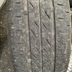 日産純正ホイールタイヤセット　13×4.50B ＋46 PCD100の画像