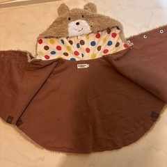 子供服 ミキハウス ポンチョの画像