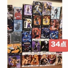 34点　新品未開封　フィギュア　まとめ売り　ジャンプ系　鬼滅　チェンソーマン　ナルト　ドラゴンボールの画像