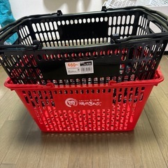 受け取決定買い物カゴ2つの画像