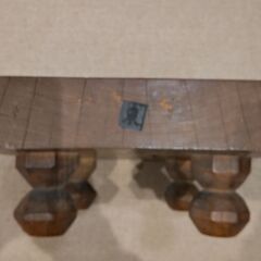 脚付き将棋盤　駒の画像