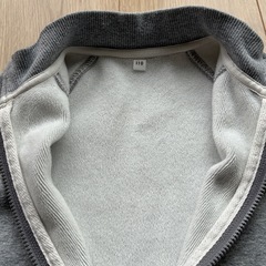 無印良品　フリースジャケット　110cmの画像