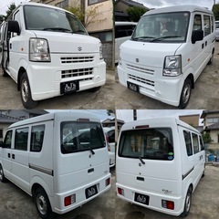 スズキ エブリィバン 4WD (PA ハイルーフ)車検２年付き‼️の画像