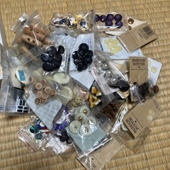 ボタン　金ボタン　くるみボタン　飾りボタンの画像
