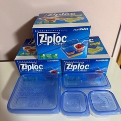 ジップロックコンテナ４個入り3箱セットでの画像