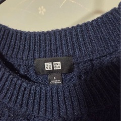 UNIQLO ニット セーター メンズ Lサイズ
の画像