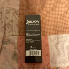 SRIXON ゴルフボール 新品3個入りの画像