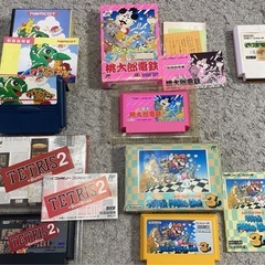 ジャンク　任天堂　ファミコン本体とカセット5本セット　の画像