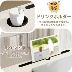 折りたたみテーブル 幅70cm*奥行40cm*高さ34cm の画像