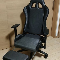 美品★リクライニングチェア ブラックの画像