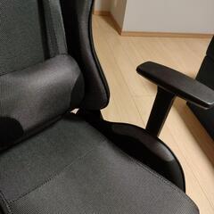 美品★リクライニングチェア ブラックの画像