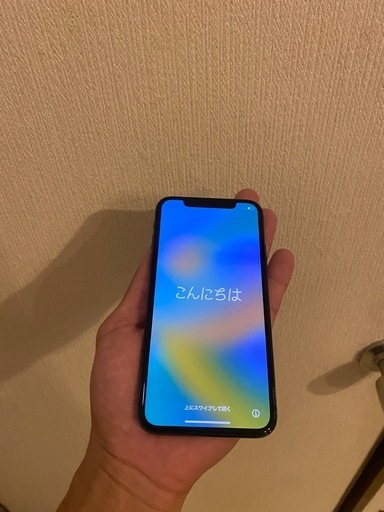 iPhoneX 256G バッテリー交換済み