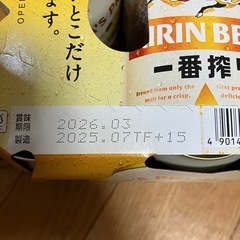キリン一番搾り350ml 6缶パック＋おまけ4本（合計10本セット！）の画像