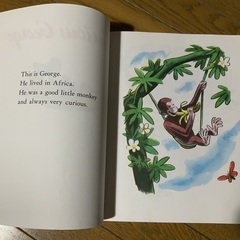 おさるのジョージ英語版　絵本の画像