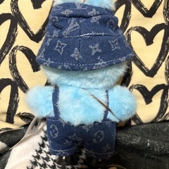 ラブブ LABUBU 青 セットの画像