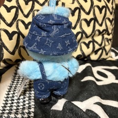 ラブブ LABUBU 青 セットの画像
