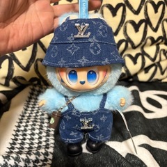ラブブ LABUBU 青 セットの画像