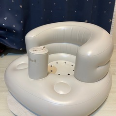 新品リッチェル ふかふかベビーチェアK ベージュの画像