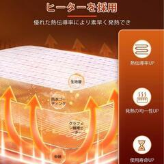 電熱ベスト 加熱ベスト 11箇所発熱 30000mAhバッテリー付 Mサイズの画像