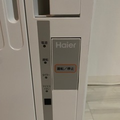 窓用エアコン　2021年製　haierの画像
