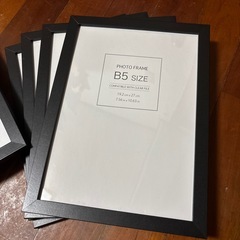 【10月末まで】好きな数だけどうぞ。A4 B5 フォトフレームの画像