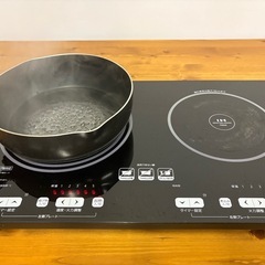 IH調理器 YET-W1452（B）IHコンロIHクッキングヒーター 1400W 2024年製の画像