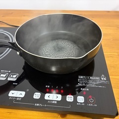 IH調理器 YET-W1452（B）IHコンロIHクッキングヒーター 1400W 2024年製の画像