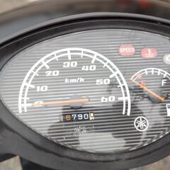 ⭐ヤマハJOG　SA36J　マットブラック　補修ペイント済　原付バイクの画像