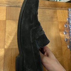 ROCKPORT ダークグレー ローファー　26.5cm
の画像