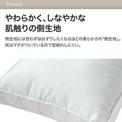 ホテルスタイル枕　４大消臭機能付き(Nホテル3 セレクト)の画像