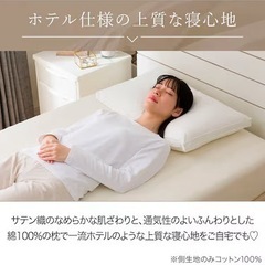 ホテルスタイル枕　４大消臭機能付き(Nホテル3 セレクト)の画像