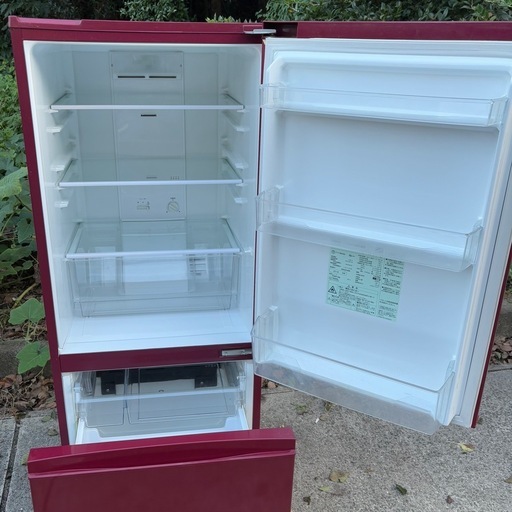 ?福岡市東区配送設置無料?【⭐️全額返金保証⭐️】　184L AQUA 冷蔵庫 AQR-18D (R)