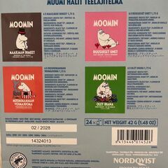 ムーミン紅茶　NORDQVIST フレーバーティーの画像