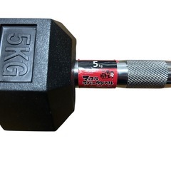 ⭐️新品未使用⭐️ 5kg 六角形ダンベルの画像