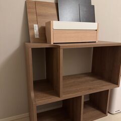 棚とケーブルボックスあげますの画像