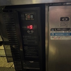 ホシザキ　業務用　床下冷蔵庫　飲食店　スクラップの画像