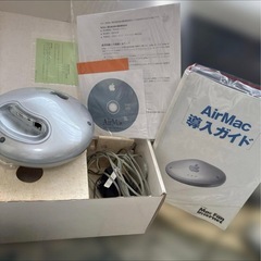 初代iMacパソコンAirMacベースステーションセットの画像