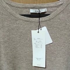 りぶ編み　長袖　の画像