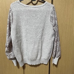 りぶ編み　長袖　の画像