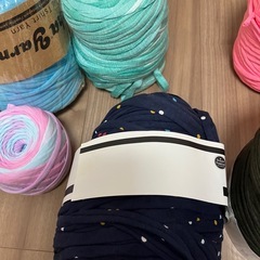 ズパゲッティ　Tシャツヤーン　まとめ売り　5玉の画像