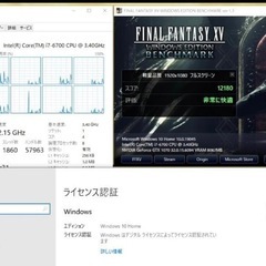 ドスパラゲーミングPC Core I7 6700 GTX1070の画像